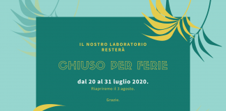 Chiusura per ferie