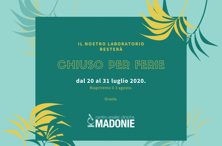 Chiusura per ferie